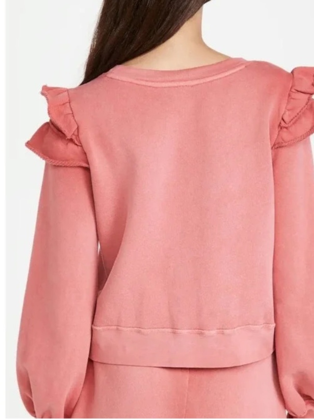PAIGE from Neiman’s 100% Penelo tie dye sweatshirt with ruffles. - Picture 2 of 14